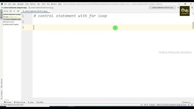 Control statement using for loop in Python || Tutorial - 35 || Python Tutorial смотреть онлайн