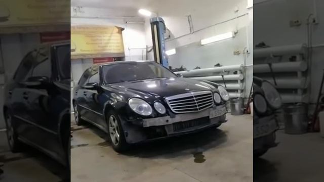 Автозапуск Mercedes E320 W211