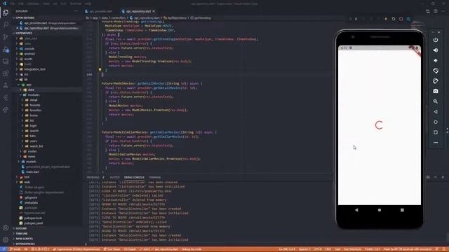 Flutter Movies (TheMovieDB) смотреть онлайн