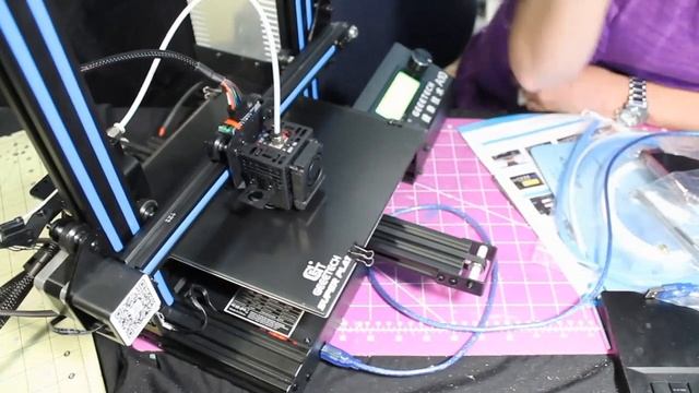 Geeetech A10 setup, software setup, cura profile for beginners смотреть онлайн