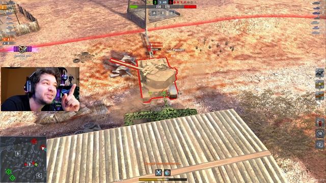 СКАЗКА ПРО STBшку И 13 БОТОВ ● КАК РАЗРЫВАТЬ ПТ САУ НА СРЕДНЕМ ТАНКЕ ● WoT Blitz смотреть онлайн