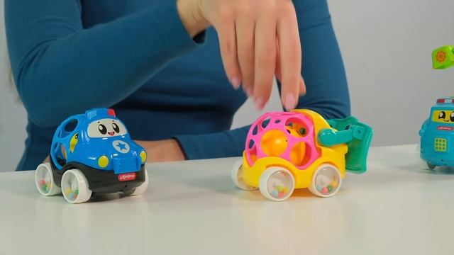 Музыкальные Экскаватор, Бульдозер и Полицейская машинка смотреть онлайн