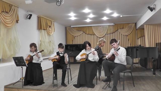 Ансамбль домристов "Карусель", г. Нижневартовск И.С.Бах. Rondo смотреть онлайн