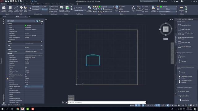 LESSON 03 AUTOCAD PLANT P&ID CREATING NEW EQUIPMENT смотреть онлайн