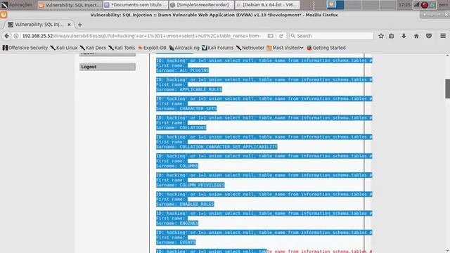 Series exploring Vulnerable dvwa - SQL Injection смотреть онлайн