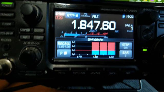 Icom 7300 и диапазон 160 метров смотреть онлайн