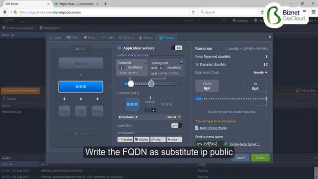 GIO Bricks - How to Install Application using Docker смотреть онлайн