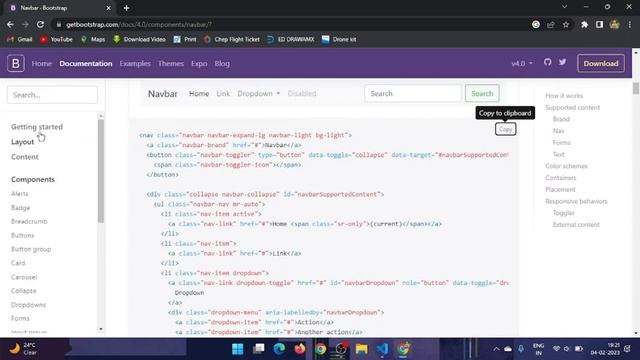 How to Build Navbar Using Bootstrap Navbar In VS Code l By Rudransh Ku Sahu смотреть онлайн