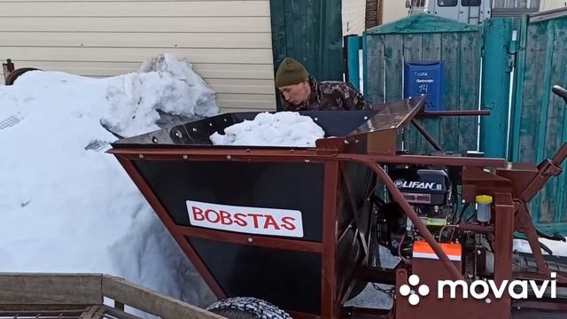 Самодельная самоходная SUPER тачка!!! мини Dumper Bobstas 3. смотреть онлайн