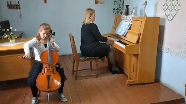 Мищатин Марта. І.Волчков Варіації на тему української народної пісні "Там за гаєм, гаєм" смотреть онлайн