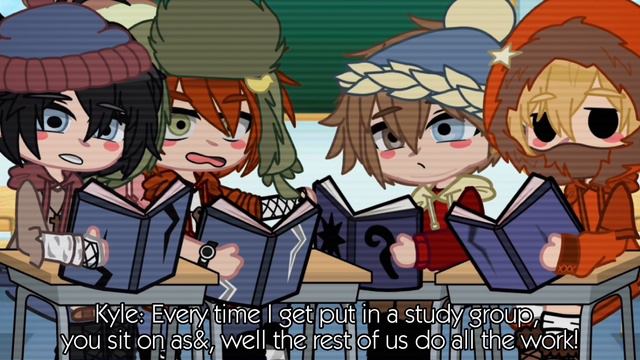 || SHUT UP AND STUDY! 🙄 // South Park \\ 1 cuss word!⚠️ \\ Gacha Club ||￼￼ смотреть онлайн