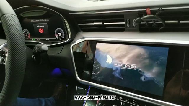 Audi A6 C8 2019-2020 активация скрытых функций, разблокировка видео в движении смотреть онлайн