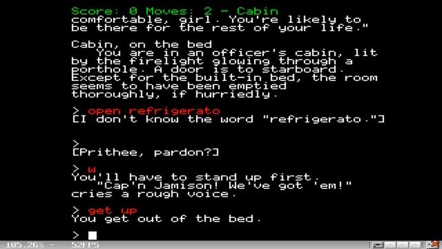Infocom Interactive Fiction #26 Plundered Hearts 1987Infocom ORIC 1 ATMOS PRAVETZ 8D STRATOSC TAN смотреть онлайн