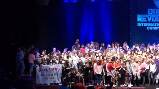 Награждение, Колибри MASKS "Воспоминание", 30.04.2016 Dance Revolution (Вильнюс), 1 место смотреть онлайн