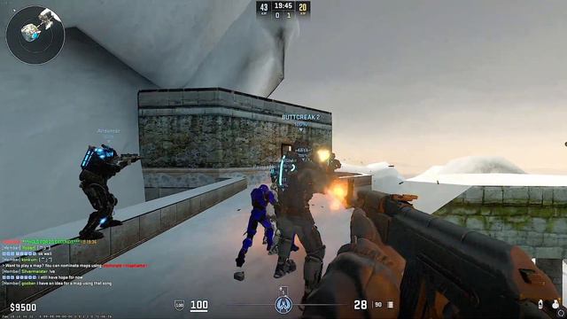 CS2 Zombie Escape ☣ Ze_Frostdrake_Tower смотреть онлайн