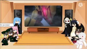 Реакция гг аниме на друг друга (Оверлорд) гача клуб