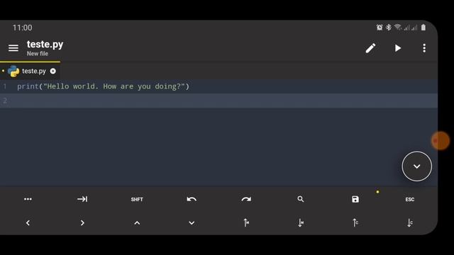O MELHOR JEITO DE APRENDER PYTHON PELO CELULAR | Plugins do Acode смотреть онлайн