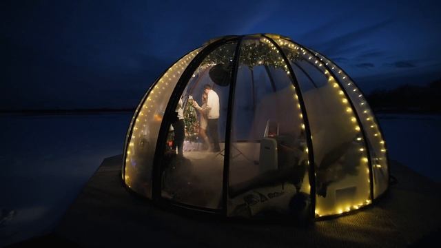 Эко-отель "Душа". Локация для новогодних фотосетов. смотреть онлайн