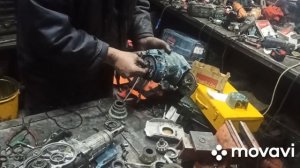 Makita HR5202C замена якоря, смазки, компрессионных колец. Полная сборка.