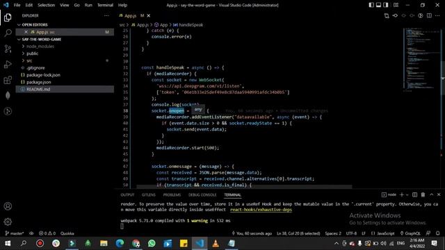Build "Voice the Word" Game | React.js | Deepgram | Part 2 смотреть онлайн