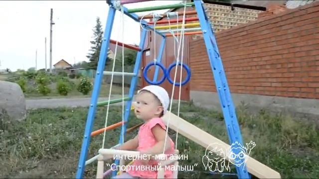 ДСК Теремок металлический, спорткомплекс для дома и дачи смотреть онлайн