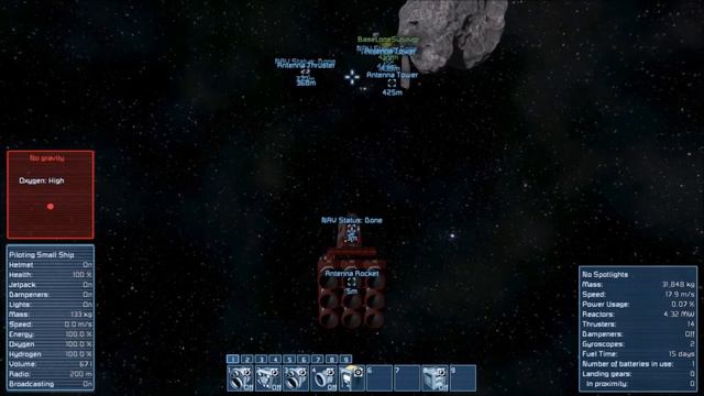 Retro thrusters added to NAV script смотреть онлайн