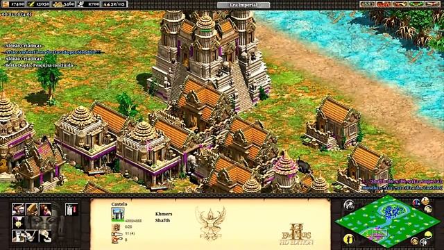 Age of Empires 2 HD Rise of The Rajas New Expasion DLC Steam All Civilizations Gameplay PT BR смотреть онлайн
