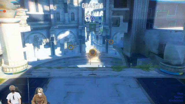 Sonic Frontiers - Cyberspace level 1-2 (Sky Sanctuary) gameplay 1080p смотреть онлайн