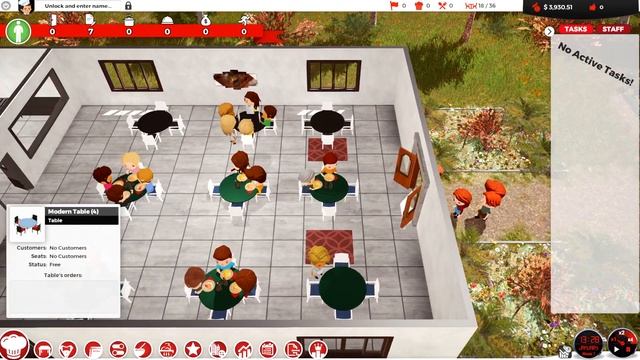 We Need a Name!! | Chef - Part 1 - Restaurant Tycoon Game - ScottDogGaming смотреть онлайн