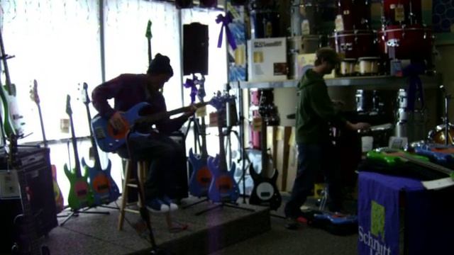 Flea Playing The Fleabass In Burnsville, Minnesota