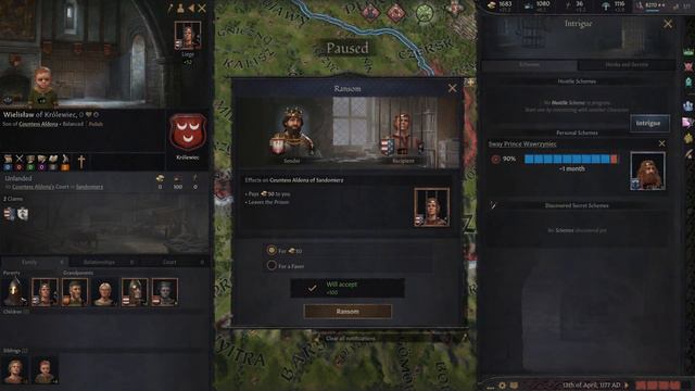 Tasowanie Władców | Crusader Kings 3 PL Role-Play Polska #9 смотреть онлайн