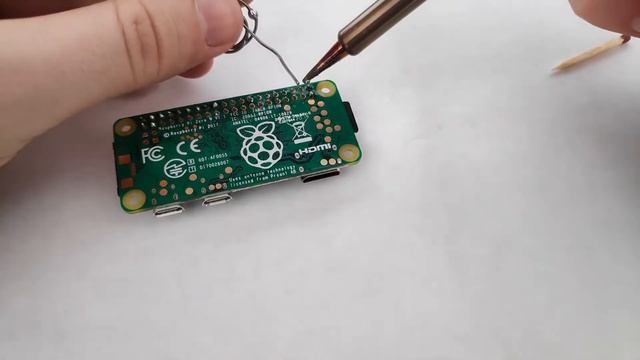 Пайка разъёма GPIO для Raspberry Pi Zero W смотреть онлайн