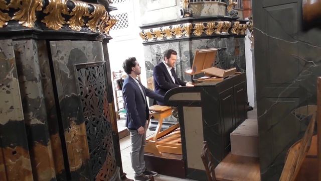 Franz Schmidt: Variationen und Fuge. Elias Praxmarer, Orgel, Stiftskirche Wilhering смотреть онлайн