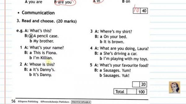 72. Spotlight 3. Exit Test. Test Booklet. Listening test