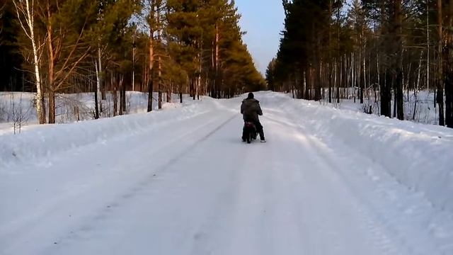 Зимой на мопеде смотреть онлайн