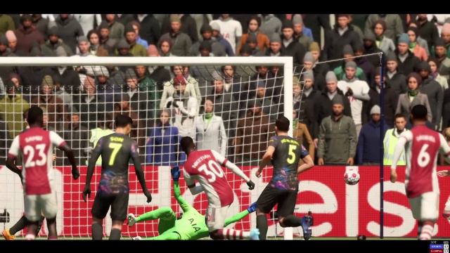 FIFA 22 (PC) Tottenham vs Arsenal смотреть онлайн