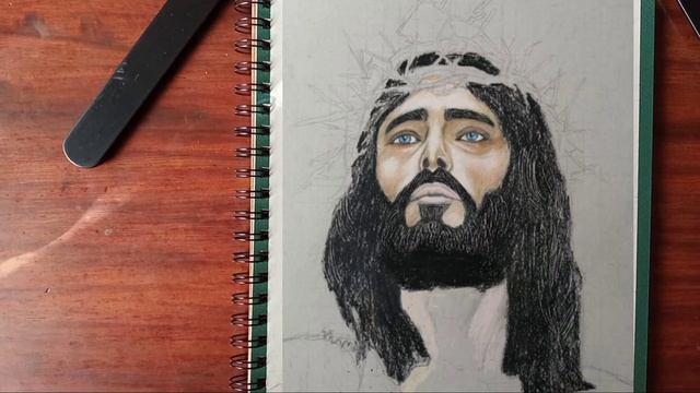 JESUS CHRIST SKETCH DRAWING/sketch artist drawing TV смотреть онлайн