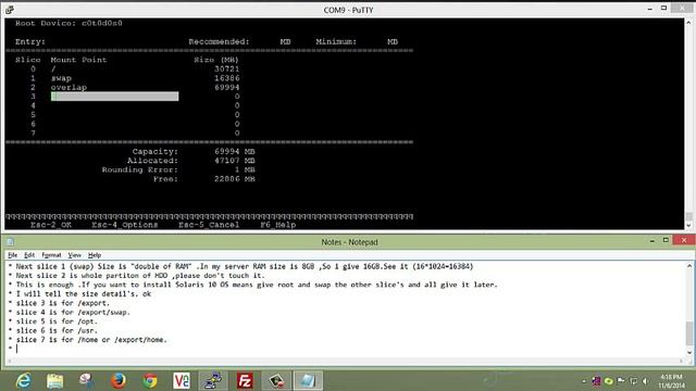 Solaris 10 installation steps using serial port смотреть онлайн