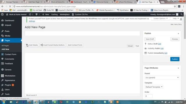 Custom page template in WordPress смотреть онлайн