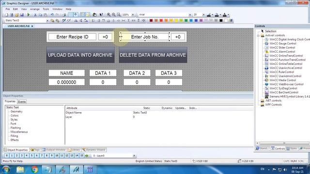 USER ARCHIVE | RECIPE CONTROL WinCC Siemens HMI смотреть онлайн
