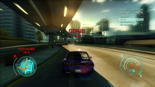 NFS Undercover - Гонка 2 - Спринт - Обри-стрит смотреть онлайн