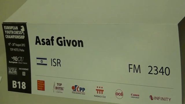 B18 9.3. FM David Anton Guijarro - FM Asaf Givon 1 - 0 смотреть онлайн