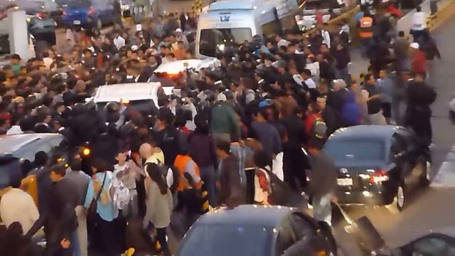 The first time I have ever heard of Lionel Messi. This was in Peru in front of Lima Airport. смотреть онлайн