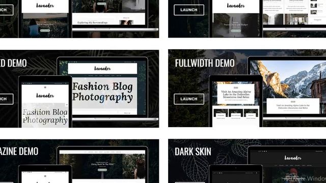 Lavander A Lifestyle Responsive WordPress Blog Theme смотреть онлайн