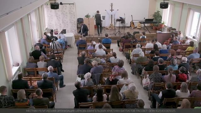 Пасхальное Богослужение в 11:00, 24.04.2022, Церковь Рассвет смотреть онлайн