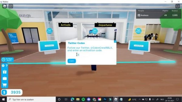 ROBLOX | ?ALL CODES 2021 (NEW!)? Cabin crew simulator? |