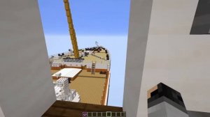 Строю Титаник в Майнкрафте 3:1