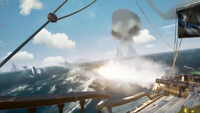 Чемпион из Германии! Привет мой друг! Sea of Thieves PVP смотреть онлайн