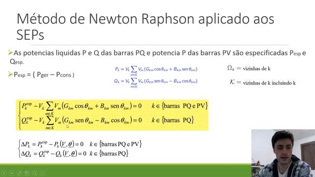 Fluxo de Potência em Sistemas Elétricos (aula 04) Equacionamento смотреть онлайн