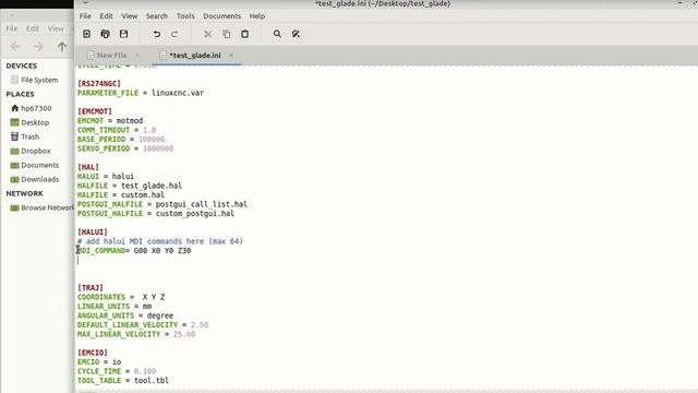 008. LinuxCNC. Создание и подключение панели GladeVCP смотреть онлайн